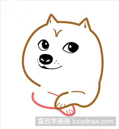 儿童画教程：教你画Doge