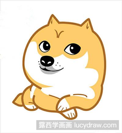 儿童画教程：教你画Doge