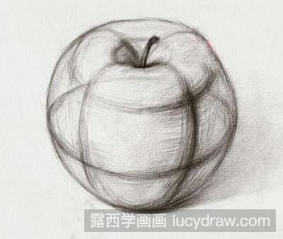 素描教程：教你画苹果