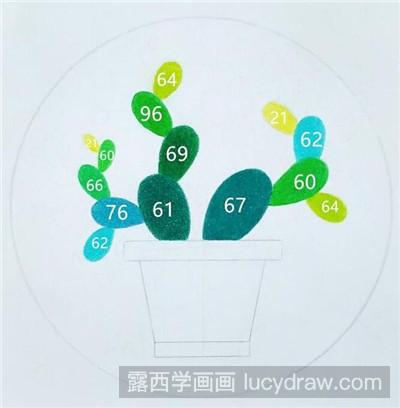 仙人掌插画教程