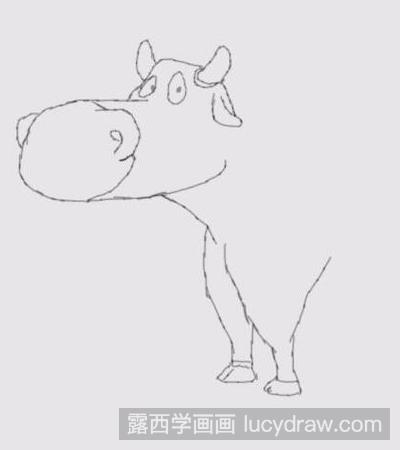 教你画奶牛