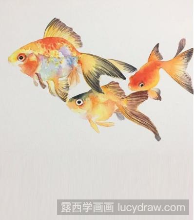 简笔画教程：教你画金鱼