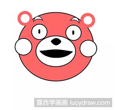 儿童画教程：教你画熊本熊