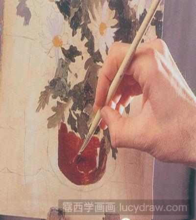 杰里米·高尔顿的《白菊花》画法教程