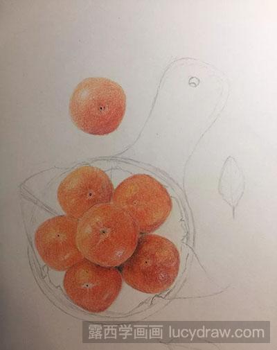 怎么绘制柿子（柿柿如意）