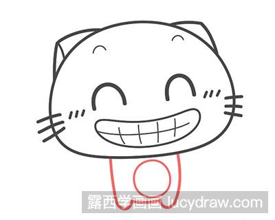 儿童画教程：教你画CC猫