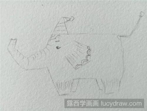 小象水彩画教程
