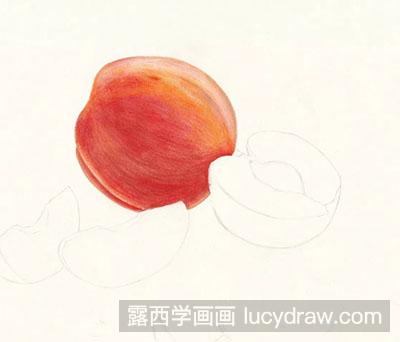 彩铅画教程：怎么绘制杏子