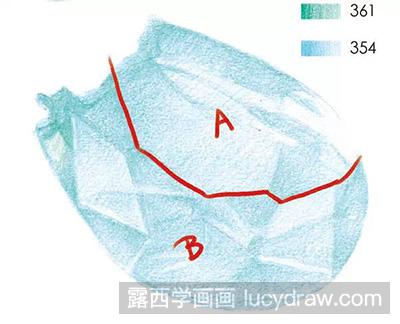 彩铅画教程-怎么绘制绿宝石耳坠