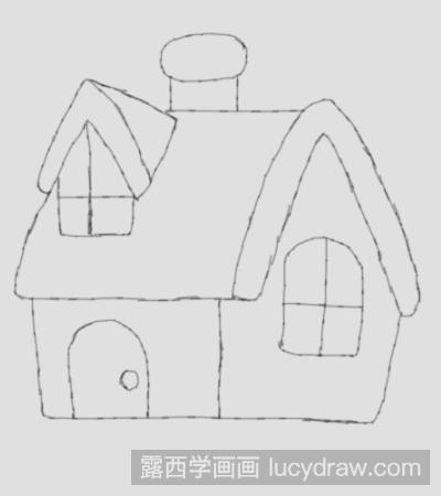 教你画房子简笔画