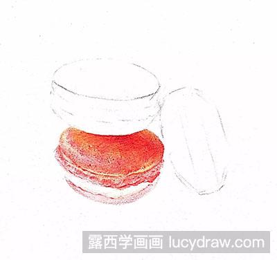 彩铅画教程-怎么绘制马卡龙