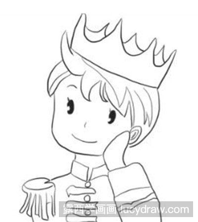 简笔画教程-国王的绘制方法