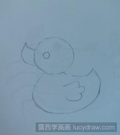 儿童画教程：教你画小黄鸭