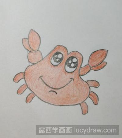 儿童画教程：教你画螃蟹