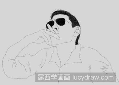 简笔画教程：教你画屌丝男