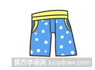 简笔画教程：裙子和裤子的画法