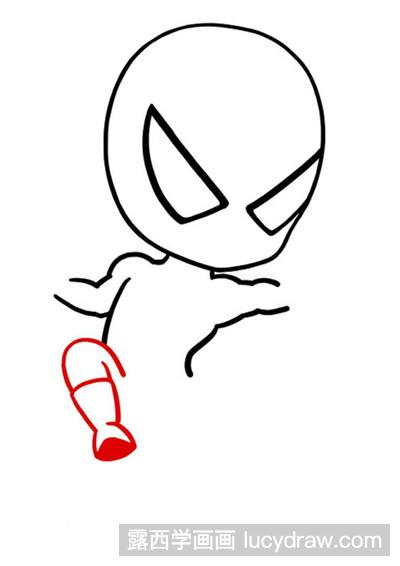 漫画教程：教你画蜘蛛侠
