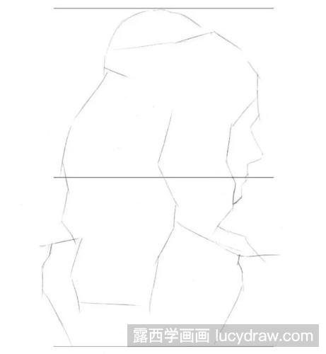 素描教程：怎么画女神的头发？