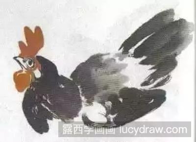 国画教程怎么绘制写意母鸡