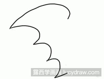 简笔画教程：怎么画蝙蝠