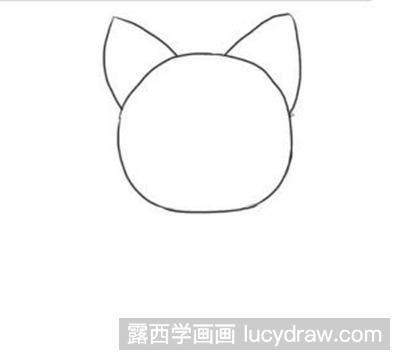 简笔画教程：小猫咪怎么画