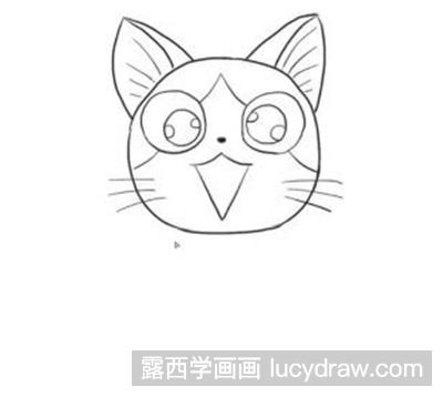 简笔画教程：小猫咪怎么画