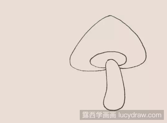 蘑菇儿童画教程