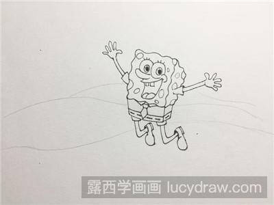 海绵宝宝简笔画教程