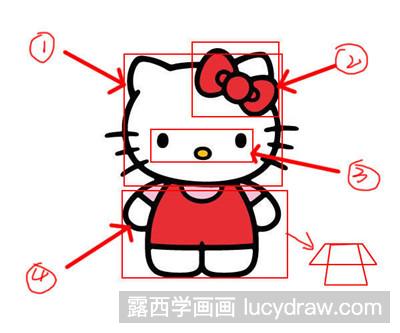 Hello Kitty简笔画教程