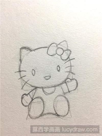 Hello Kitty简笔画教程