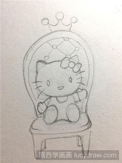 Hello Kitty简笔画教程