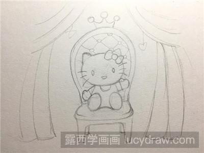 Hello Kitty简笔画教程