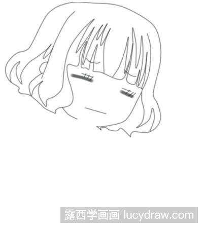 插画教程：教你画动漫女生