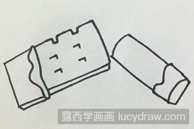 简笔画教程：怎么画巧克力