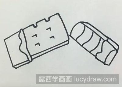 简笔画教程：怎么画巧克力