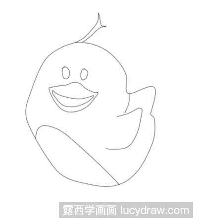 简笔画教程：教你画小黄鸡