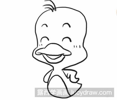 简笔画教程：怎么画小鸭子