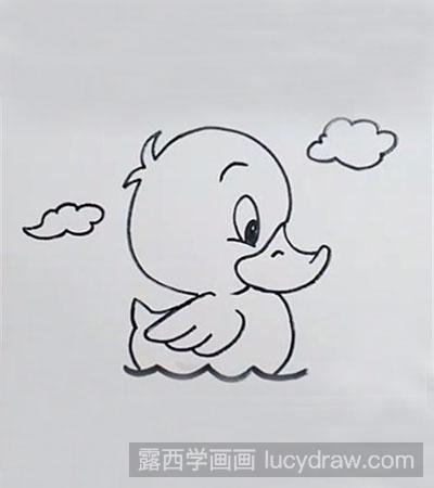 简笔画教程：怎们画小鸭子