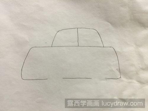 简笔画教程：怎样用简笔画画汽车