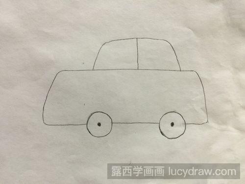 简笔画教程：怎样用简笔画画汽车