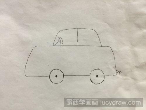 简笔画教程：怎样用简笔画画汽车