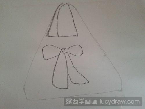 彩铅画教程：教你用彩铅画画一个淑女包包