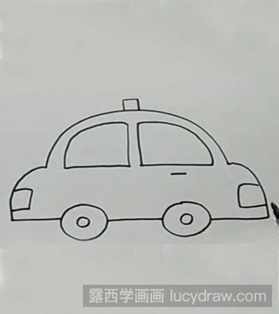 簡筆畫教程怎麼畫小汽車