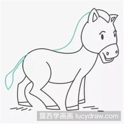 简笔画教程：教你画斑马