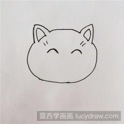 简笔画教程：怎样画出简笔招财猫