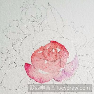 水彩画教程：教你画花卉