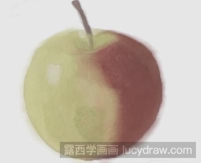 水彩画教程：教你画苹果