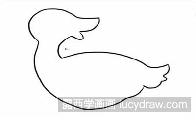 简笔画教程怎么画小鸭子