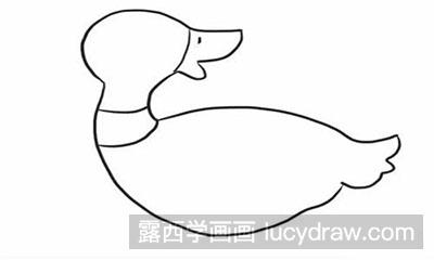 简笔画教程怎么画小鸭子