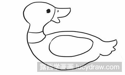 简笔画教程怎么画小鸭子